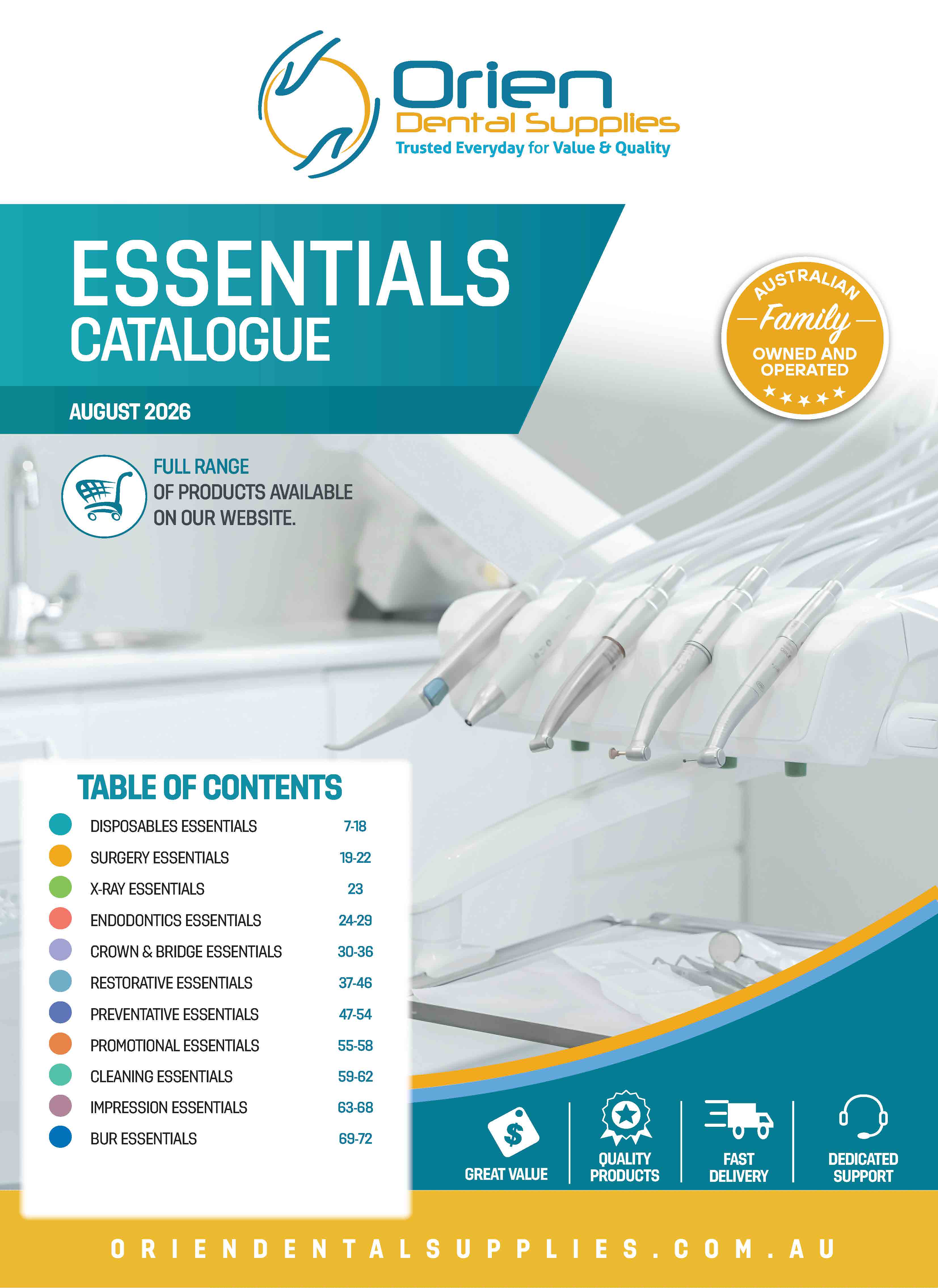 August 2026 Essentials Catalogue