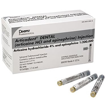 Anaesthetic Cartridges