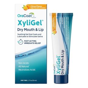 XyliGel for Dry Mouth Oral Lubricant Gel Citrus, Professional Case 12 x 50ml
