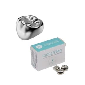 Kids SS Crown Lower Right Molar (E), Pack of 5