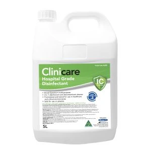 Clinicare Hospital Grade Disinfectant, 5L Bottle