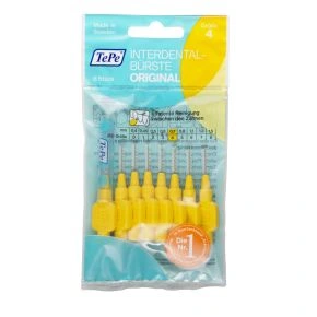 TePe IDB Original Yellow 0.7mm, Pack Of 8
