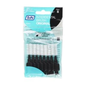 TePe IDB Original Black 1.5mm, Pack Of 8
