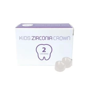Zirconia Anterior Crowns Left Cuspid Narrow, Pack of 2
