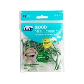 TePe GOOD Mini Flossers, Pack of 36