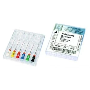 Micro Mega Stainless Steel Reamers 31mm 6PK