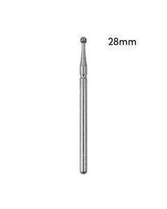 Diamond Bur #801XL-014 Medium Round Surgical Length FG, Pack 2