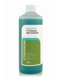 Microshield T Triclosan Skin Cleanser, 500ml Bottles