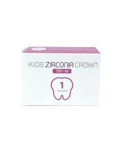 Kids Crown ZR Posterior TRY-IN Upper Left Molar (E), Pack of 1