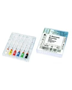 Micro Mega Stainless Steel Reamers 25mm 6PK